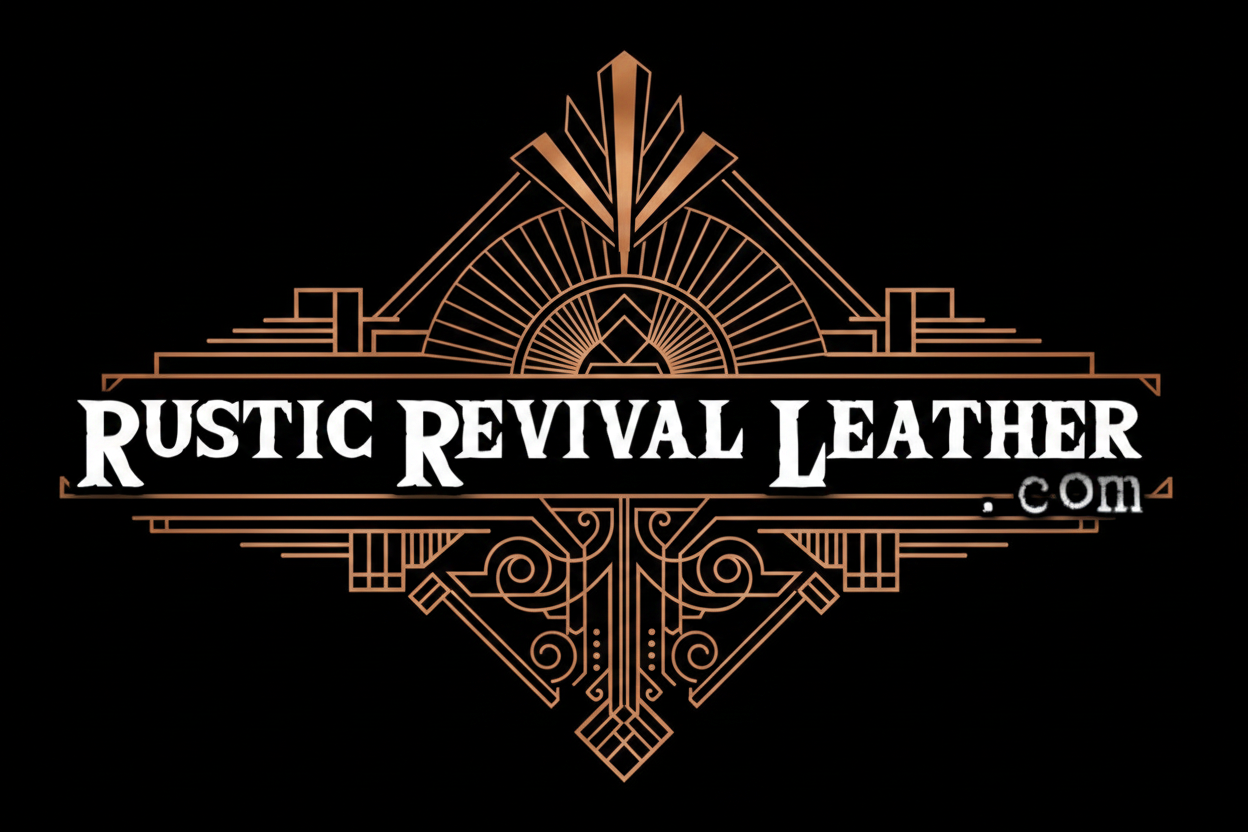 Rustic Revival Leather - Copper Art Deco Hero